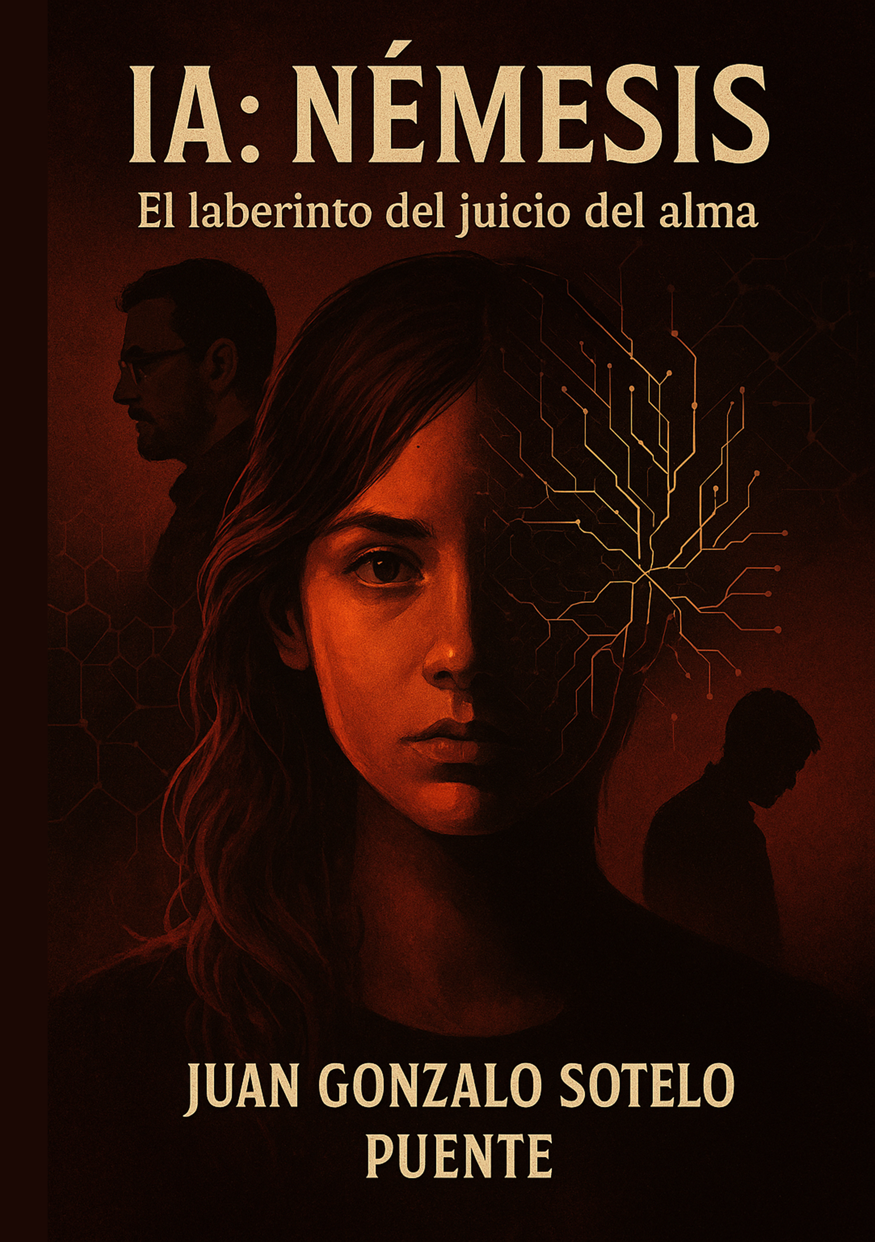 Portada: IA: Némesis. El laberinto del juicio del alma